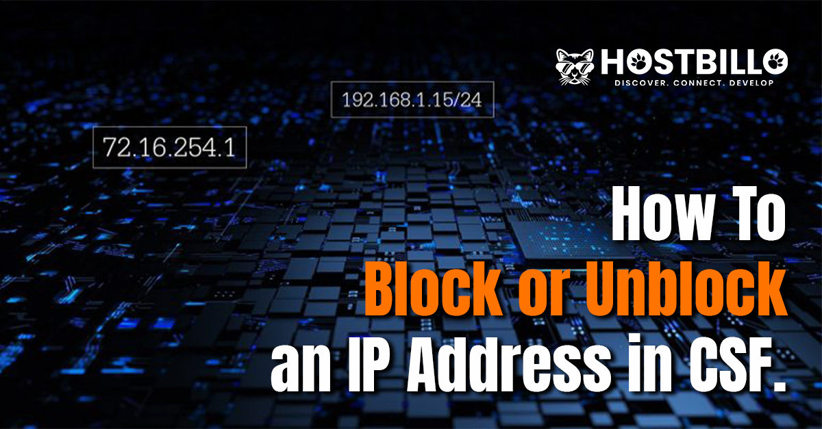 How To Block or Unblock an IP Address in CSF in whm?