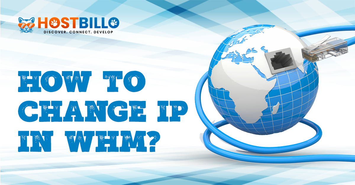 How to change IP in WHM?