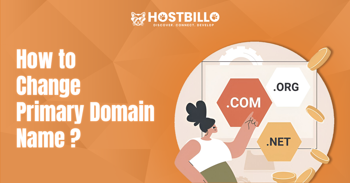 How to change primary Domain Name in WHM?