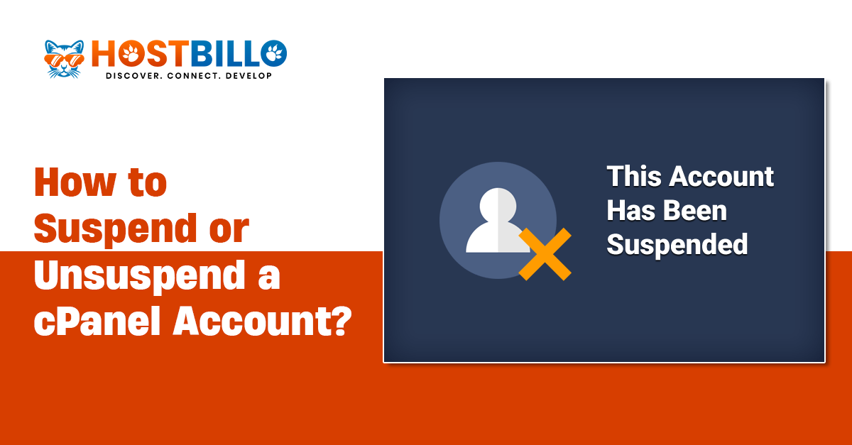 How do I suspend or unsuspend a cPanel account in whm ?